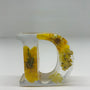 2.5 Inch Floral Letter D