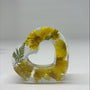 2.5 Inch Floral Heart